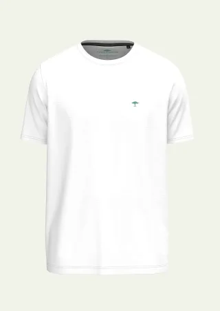 FYNCH-HATTON - T-Shirt, slub white - Gr. - 3XL