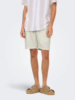 ONLY & SONS Shorts "ONSTEL LINEN LATHAM 0257 SHORTS"