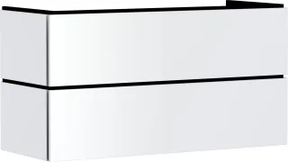 Hansgrohe Waschtischunterschrank Xilesa E 1180x470mm 2 Schubkästen f.Waschtisch mattweiss, 54264700 54264700
