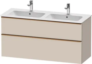 Duravit D-Neo Waschtischunterbau wandhängend Taupe Matt 1280x462x625 mm - DE4365004910000 DE4365004910000