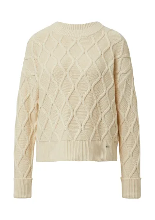 s.Oliver - Strickpullover beige - Gr. - 40