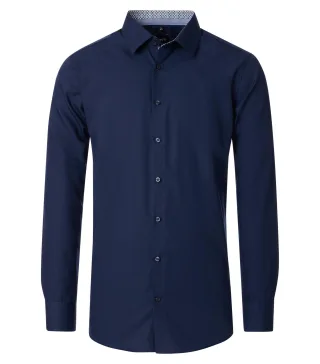 VENTI - Businesshemd blau - Gr. - 42