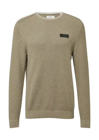 s.Oliver - Strickpullover beige - Gr. - S