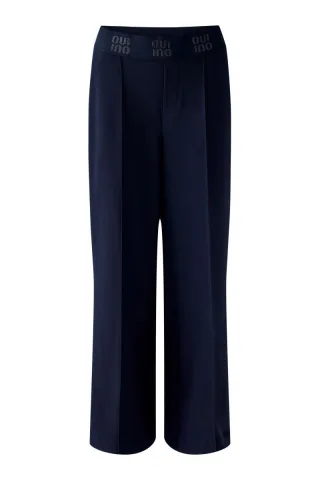 Oui - Culotte mit elastischem Bund blau - Gr. - 36