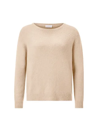 Rich & Royal - Cozy Crew neck caffee latte - Gr. - XS
