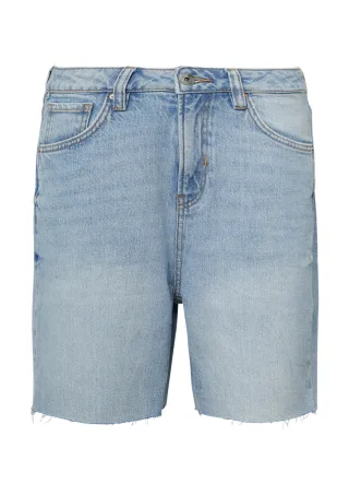 Q/S designed by - Jeans Mom : Relaxed Fit blau - Gr. - 32