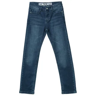 STACCATO - Kn.-Jeans, Classic Fit, SLIM dark blue denim - Gr. - 170