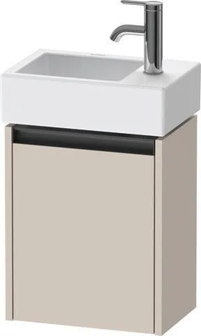 Duravit Ketho.2 Waschtischunterbau wandhängend Taupe Matt 364x238x440 mm - K25071R91910000 K25071R91910000
