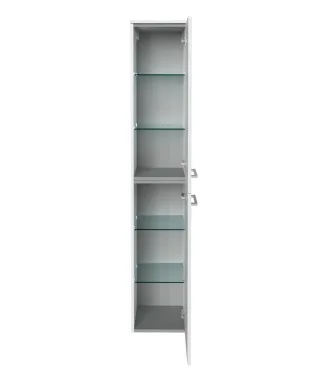 Fackelmann B.style Hochschrank re 300x1620x318 weiß/weiß 2T, 84463 84463