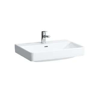 LAUFEN Waschtisch LAUFEN Pro S, 650x465, ohne Hahnloch, ohne Überlauf, weiß mit LCC, 8109644001421 H8109644001421