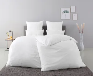 OTTO home Bettwäsche "Desner" 2 Stk. Premium Qualität, 100 % Polyester, sehr weich, uni, ab 135x200 cm