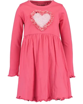 Blue Seven - kl Md Shirtkleid, Rundhals pink - Gr. - 92