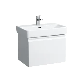 LAUFEN Waschtischunterschrank Pro S 370x550x392 1 Schubl, weiss matt, H4830310954631 H4830310954631