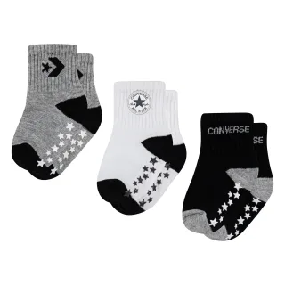 Converse ABS-Socken "CHN CNVS A/O STAR GRIPPER PACK" 3 Stk. tlg. für Babys und Kleinkinder, rutschhemmend, sportlicher Stil