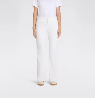 MAC - MAC JEANS - LAURA, Authentic Stretch Denim weiß - Gr. - 34/30