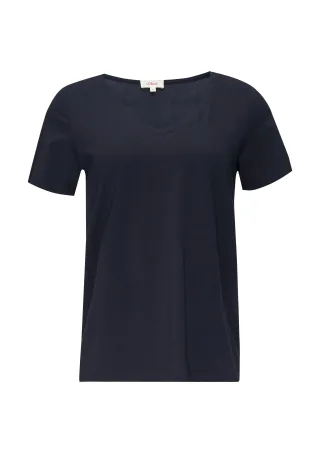 s.Oliver - T-Shirt blau - Gr. - 36
