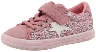 Lurchi Sneaker "Bine" Klettschuh mit Glitzer, Größenschablone zum Download
