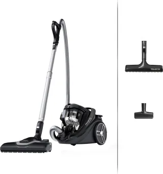 Rowenta Bodenstaubsauger "RO7935 Silence Force Cyclonic Parkett" 500 W beutellos mit nur 59 dB(A), 12 m Aktionsradius, Staubbehältervolumen 2,5 Liter