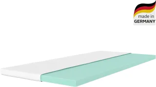 Älgdröm Topper "Belize, Topper 90x200, 140x200, 180x200 cm, in 2 Härtegraden" Matratze, langlebige Qualität (RG 39), Hausstauballergiker geeignet