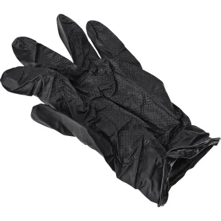 Einweghandschuhe schwarz schwarz - 1399GR.XXL