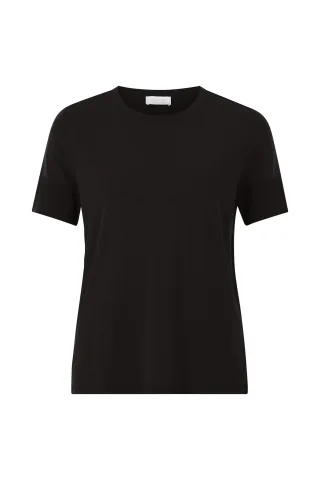 Rich & Royal - T Fineknit Shirt black - Gr. - XS