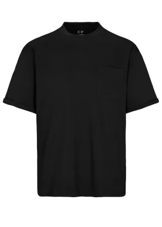 COMMANDER Finest Clothing - Rdh.-Oversized-T-Shirt, 1/2 black - Gr. - M