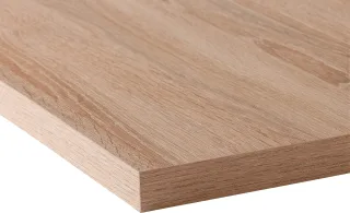wiho Küchen Arbeitsplatte ""Flexi 28"" von drei Seiten ummantelt, 28 mm stark