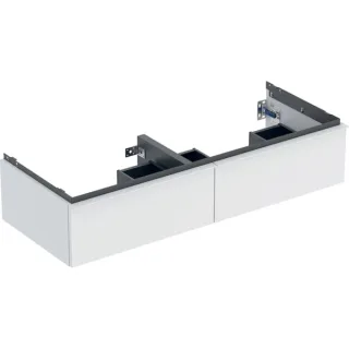 Geberit iCon Unterschrank für Doppel-Waschtisch, 2 Schubladen 502314013