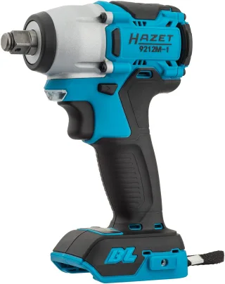 HAZET Mini Akku-Schlagschrauber, 18 V, 270 Nm, Vierkant 12,5 mm (1/2 Zoll), 2 Ah - 9212M-010