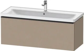 Duravit D-Neo Waschtischunterbau wandhängend Leinen Matt 1184x452x440 mm - DE42910BD750000 DE42910BD750000