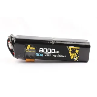 Auline 21700 A45 14.8V 8000mAh 4S2P 90A LiPo Battery XT60 Plug for RC Drone