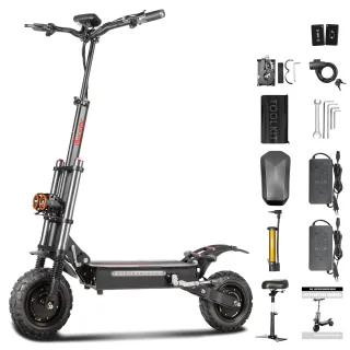 [EU DIRECT] TOURSOR E5B Electric Scooter with Seat 60V 40Ah Battery 60V 3000W*2 Dual Motors Recommended Top Speed 25KM/H
