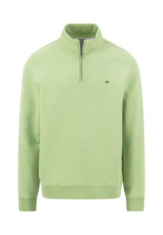 FYNCH-HATTON - Sweat, Troyer-Zip avocado - Gr. - XXL