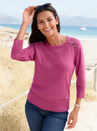 Casual Looks 3/4 Arm-Pullover "Langarm-Pullover"