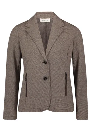 CARTOON - Casual-Blazer brown/taupe - Gr. - 42