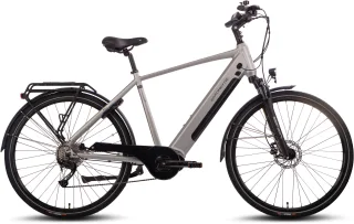 SAXONETTE "Saxonette Deluxe Sport (Diamant)" 9 Gang Shimano Alivio Schaltwerk Kettenschaltung Mittelmotor 250 W Pedelec, Elektrofahrrad für Damen u. Herren