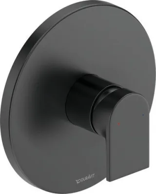 Duravit Tulum by Starck Einhebel-Brausemischer Unterputz Schwarz Matt 170x86x182 mm - TU4210010046 TU4210010046