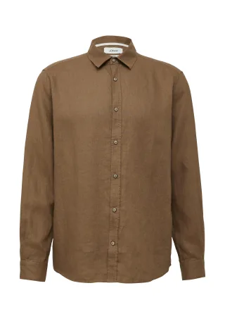 s.Oliver - Hemd braun - Gr. - XL