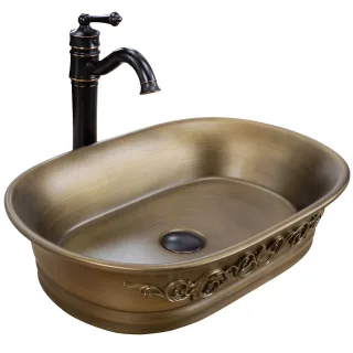 Neuesbad Aufsatzwaschtisch WILMA RUSTIC NB1RE92291