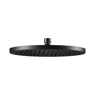 Keuco Black Selection Kopfbrause, rund, schwarz matt 59886370201