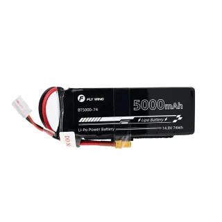 FLY WING FW450 RC Helicopter Spare Part 4S 14.8V 5000mAh Voltage With XT60 Plug Li-ion Polymer Battery