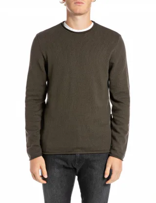 REPLAY - UK4459.000.G23678 dark olive - Gr. - M