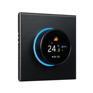 MoesHouse Smart WiFi Smart Home Heating Knob Thermostat with Digital Display Temperature Controller for Water/Electric/G