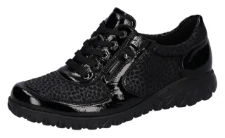 Waldläufer Sneaker "Havy-Soft" im Materialmix, H-Weite, Freizeitschuh, Halbschuh, Schnürschuh
