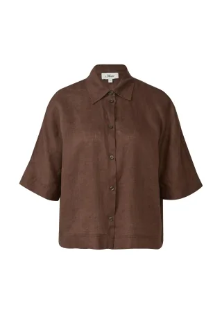 s.Oliver - Bluse braun - Gr. - 36