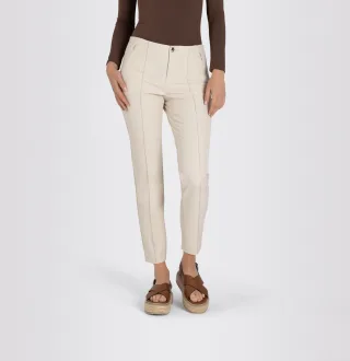 MAC - MAC JEANS - ANNA, Comfort PA bistretch beige - Gr. - 34/28