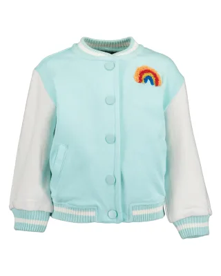 Blue Seven - Mini Md Sweatjacke, Rippkragen türkis - Gr. - 68