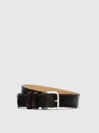 SELECTED WOMEN - SLFCARLY LEATHER BELT - Gr. - 85
