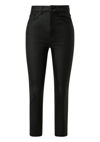 Q/S designed by - Ankle Jeans Sadie : Skinny Fit schwarz - Gr. - 44/32