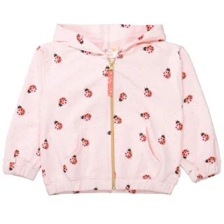 JETTE by STACCATO - Sweatjacke marshmallow rose aop - Gr. - 116/122